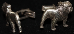 Large & Heavy Sterling Vintage 1960s Mack Truck Promotional Cufflinks
