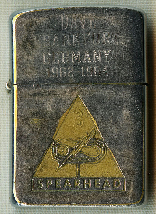 高速 割引 2024 西日本 Great 1960 Div Armored 3rd Army US Engraved Factory Zippo 16号～