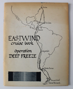 Rare USCG Cutter Eastwind Cruise Book for Operation Deep Freeze 1964