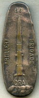 Great Cold War US Army 56th Artillery Brigade Pershing Missileman Badge Ca. 1970