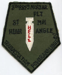 Early 1970's ASA (Army Security Agency) 8th Radio Research Field Station Mortar Platoon. Saigon-Made