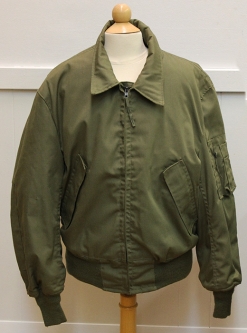 Ca. 1986 US Military NOMEX Flight Jacket (High Temp Resistant) Sz. Small-Short in 100% Aramid