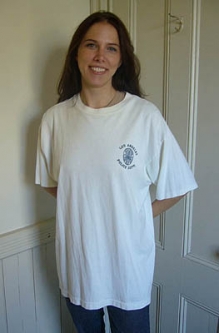 Circa 1992 Los Angeles, California Police Dept. Officers Athletic T-Shirt