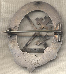 19th Century Badge of the Clan Adams in Silver