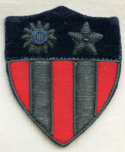 Super Cool WWII Indian-Made Bullion CBI Patch HALF-SIZE!! Exquisitely Made!