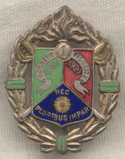 1st Regiment of the French Foreign Legion Badge/Insigne 1er Regiment Legion Etrangere Drago