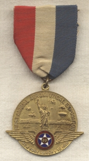 1st Annual 1919 New York Aeronautical Exposition Medal