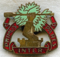 1930s DI for United States Army 1st Coast Artillery Regiment by Meyer