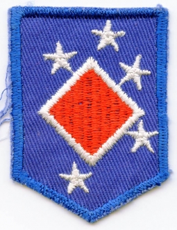 WWII US 1st Marine Amphibious Corps (MAC) Patch in Shirt Size