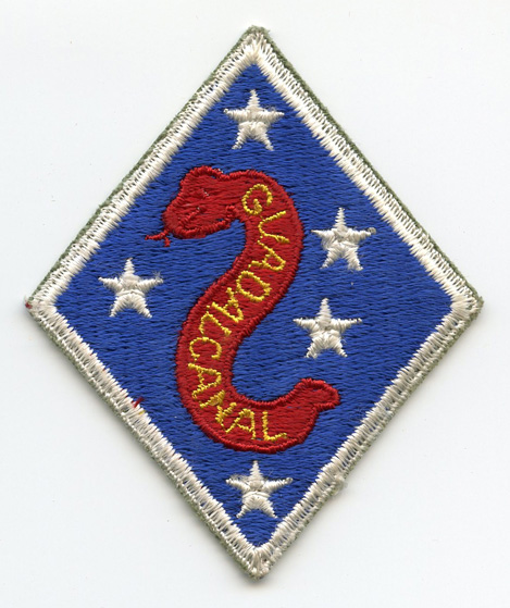 DEUXIEME CLASSE - 新品 Deuxieme Classe ◇MARINE BORDER 1st Pattern WWII 2nd Marine Division (MAR) Shoulder Patch