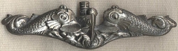WWII USN Submariner CPO Badge by Amico