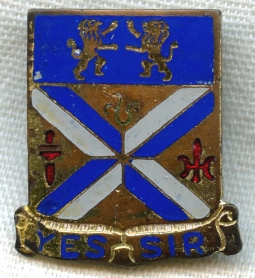 1930s US Army 201st Field Artillery Regiment DI
