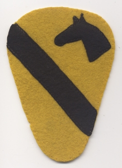 1920s-1930s US Army 1st Cavalry Shoulder Patch