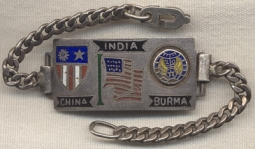 WWII 20th AF CBI Bracelet