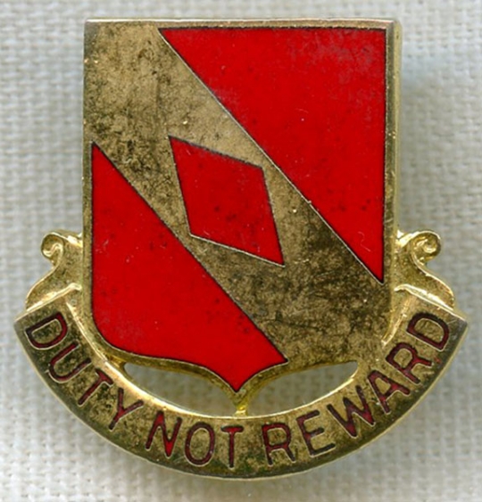 1960s US Army 20th Field Artillery Regiment DI by Meyer