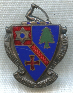 1930s US Army 211th Coast Artillery Regiment DI