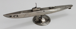 Great WWII USS Flying Fish (SS-229) Submarine Launching Model from Portsmouth Naval Shipyard