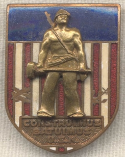 WWII Seabees badge