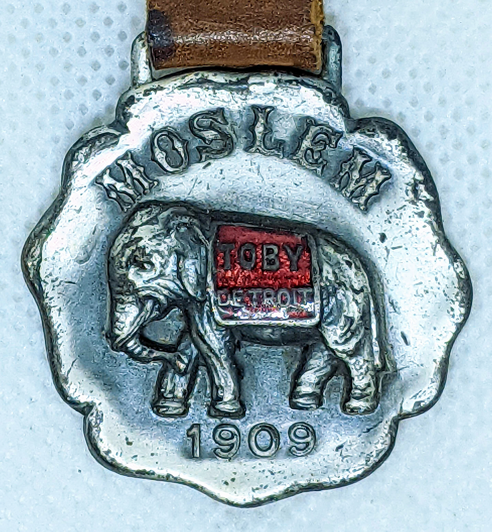 elephant fob watch