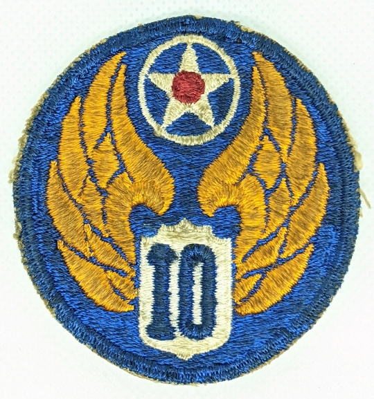 K6 10th AIR FORCE PATCH CURRENT MANUFACTURER 