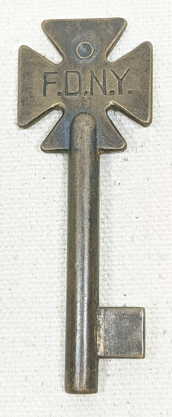 Vintage 1930s40s Fire Dept New York City Call Box Key Unfinished