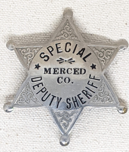 History of the Badge  Merced County, CA - Official Website