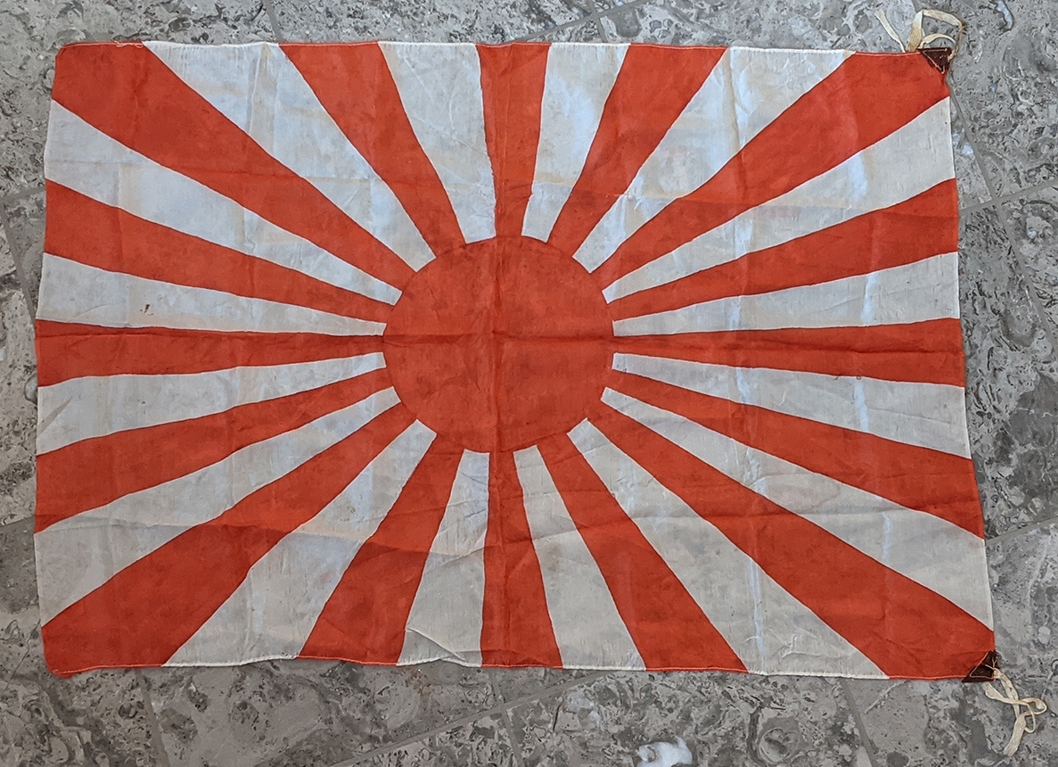 Japan's rising sun flag