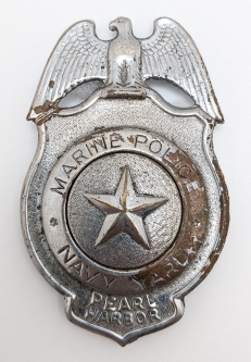 1930s - World War II US Marine Corps Police Pearl Harbor Navy Yard