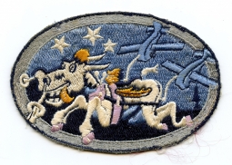 D-DAY!! Rare WWII USAAF 79th Troop Carrier Sq 436th TC Group 9th AF Jacket Patch 101st Airborne
