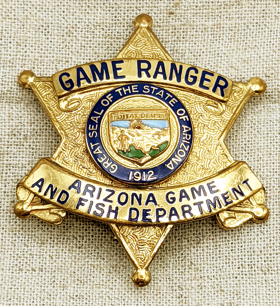 Sept 2001 AZ Game & Fish Dept Game Ranger Badge by EntenmannRovin