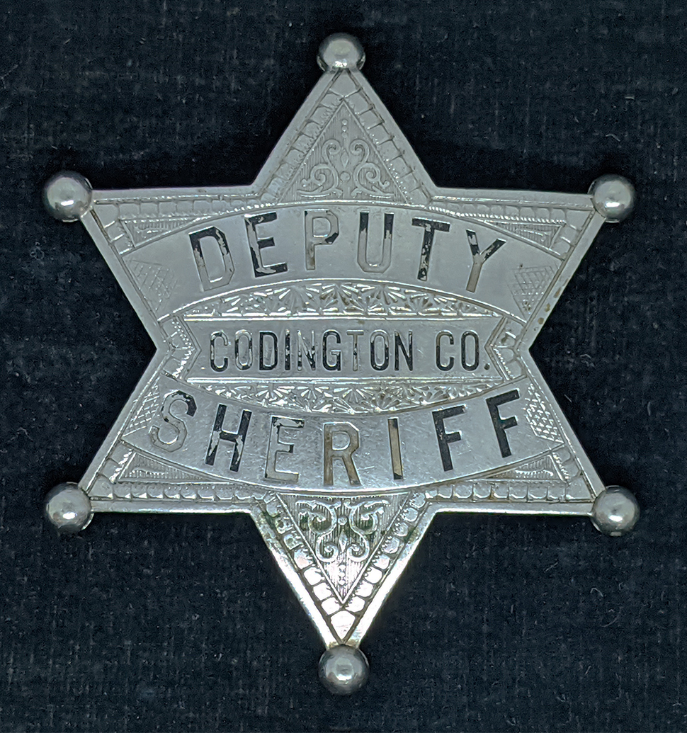 1880s 1890s Codington Co Dakota Territory / South Dakota Deputy