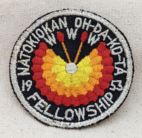 1953 BSA Order of the Arrow OA Lodge #41 Fellowship Patch