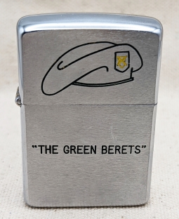 Ext Rare 1967 Stolen From John Wayne The Green Berets Zippo Lighter