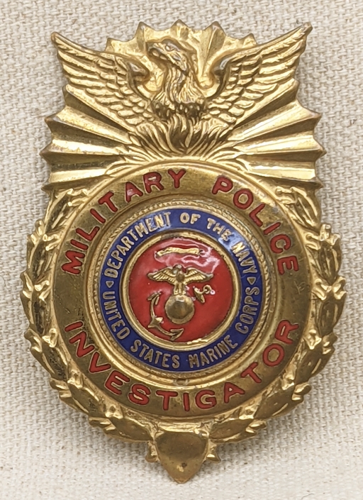 大人気アイテム Stunning & RARE 1960s - 70s US Marine Corps USMC MP Military 小物