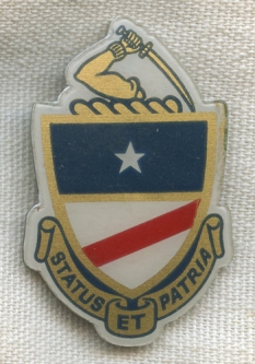 Scarce WWII 29th Infantry, Massachusetts State Guard DI in Plastic by Whitehead & Hoag