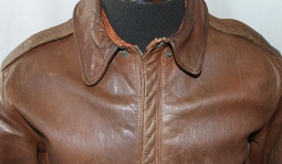 WWII USAAF A-2 by Perry Sportswear Size 40 (approx.) Relined with Zipper & Cuff Replacements