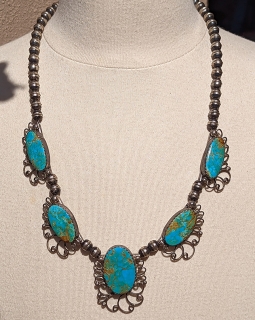 Morning Star Enterprises Midge Graham Navajo Carico Lake Turquoise