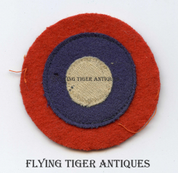 WWI US Air Service Aero Cockade Shoulder Patch Made in France