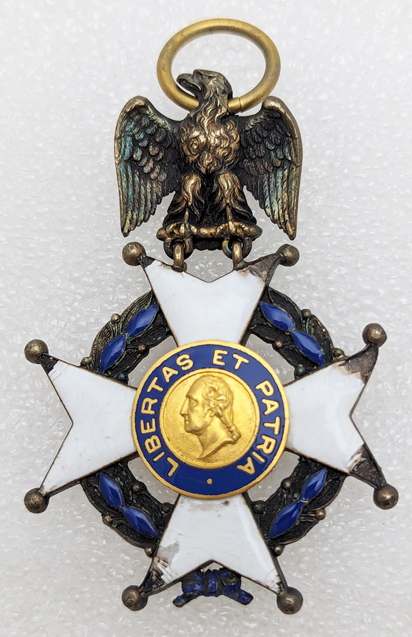 Scarce ca 1900 sons of the american revolution member badge medal 7956