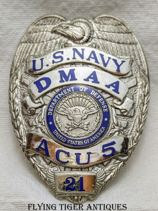 ca 2000 US Navy ACU-5 Assort Croft Unite Duty Master At Arms