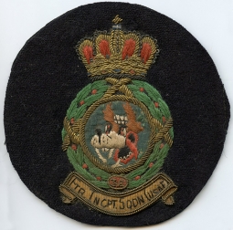 Ca. 1959 USAF 32nd Fighter-Interceptor Sq. Patch in Bullion & Silk
