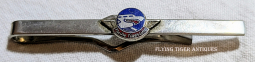 Great Early 1950s Flying Tiger Line Uniform Tie Clip with Shark Mouth aka 2nd Issue Logo