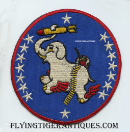 Great WWII USAAF 717th Bomb Sq 449th Bomb Grp 15th AF Jkt Patch