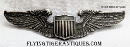 Beautiful 1930s-WWII USAC/USAAF Pilot Wing in Sterling by Blackinton