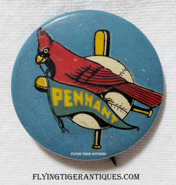 Rare 1926 St. Louis Cardinal World Series Champions Celluloid Pin