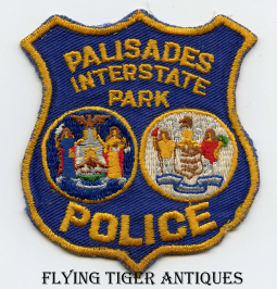 Scarce 1950s-1960s Palisades Interstate Park NY & NJ Police Uniform Shoulder Patch