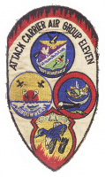 1947-1948 USS Valley Forge CVG-11 Gaggle Patch