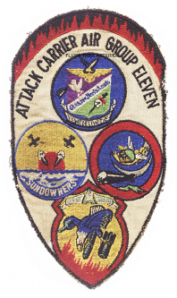 1947-1948 USS Valley Forge CVG-11 Gaggle Patch