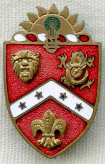 WWII US Army 3rd Armored Field Artillery Battalion DI