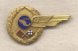 1940s Mexicana Airlines/Compania Mexicana Aviacion (CMA) Station Agent Wing